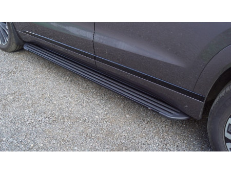 Пороги алюминиевые "Slim Line Black" 1820 мм